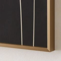 'Alliance I' Screen Print In Brass Frame 18"x24" -Home Decor Sale Alliance118x24inBsGlFmUdAV2SHS22