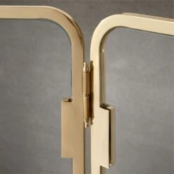 Amos Brass Fireplace Screen -Home Decor Sale AmosBrassFrplcScreenAV2SHF21