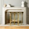 Amos Brass Fireplace Screen -Home Decor Sale AmosBrassFrplcScreenSHF21