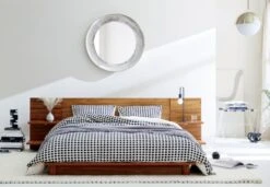 Acrylic And Leather Luggage Rack -Home Decor Sale AndesQueenAcaciaBedJN19 1