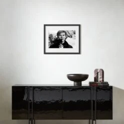 'Andy Warhol 1966' Photographic Print In Black Frame 17.75''x21.75'' -Home Decor Sale AndyWarhol1966BF17p5x21p5SHS23 3D