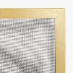 Antique Brass Fireplace Screen -Home Decor Sale AntiqueBrssFrplcScrnAVF18