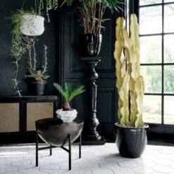 Renata White Porcelain Indoor Planter Small -Home Decor Sale ArloHangingPlanterBCFB21 1x1