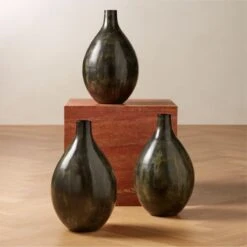 Arvada Patina Black Vase -Home Decor Sale ArvadaBlackPatinaVaseAV2SHF23