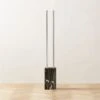 Bellamy Marble And Polished Stainless Steel Coat Rack