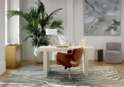 Solid Brass Studio Pencil Cup -Home Decor Sale BiancaLacqueredLinenFB20 2