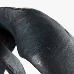 Black Aluminum Ribbon Table Sculpture 13 Black Aluminum Ribbon Table Sculpture -Home Decor Sale BlackRibbonSculptureAVS20