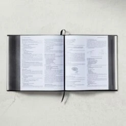 'Joy Of Cooking' Cookbook, Black Leather Edition 8 'Joy Of Cooking' Cookbook, Black Leather Edition -Home Decor Sale BlkLthrJoyOfCookingBkHolAV2SHF20