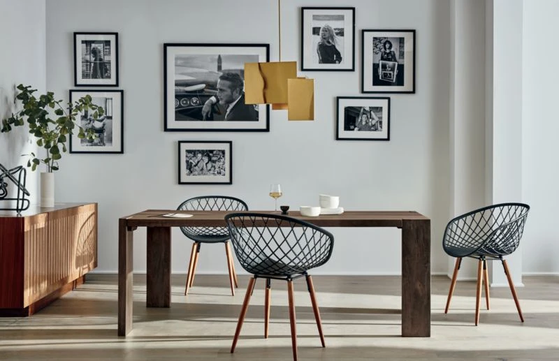 'David Bowie And Romy Haag' Photographic Print In Black Frame 21.5"x17.5" 7 'David Bowie And Romy Haag' Photographic Print In Black Frame 21.5"x17.5" - Image 5