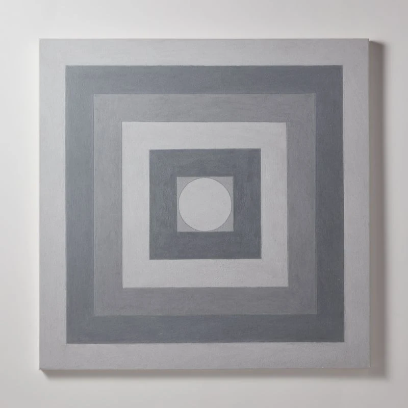 'Boxed Moon' Painting Reproduction By Kim Frances 60''x60'' 3 'Boxed Moon' Painting Reproduction By Kim Frances 60''x60''