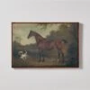 'Brown Horse' Framed Oil Painting Reproduction 18''x22'' 1 'Brown Horse' Framed Oil Painting Reproduction 18''x22'' -Home Decor Sale BrownHorse31x21inSHF22