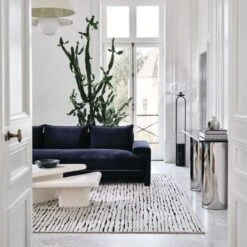 Anka Blue Onyx Sculptural Object -Home Decor Sale CB2FA22 08A V1