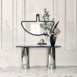 Anka Blue Onyx Sculptural Object -Home Decor Sale CB2FA22 08B V1