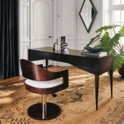 Reve Oval Fluted Green Marble Bowl -Home Decor Sale CB2FA22 18A Hero