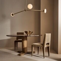 Adorn Brass Abstract Bowl -Home Decor Sale CB2FA22 38B V1