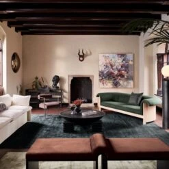 'Rocky Home' Framed Acrylic Painting Reproduction By Jeffrey Fitzgerald 61''x61'' -Home Decor Sale CB2FA23 BID 01 V4 1