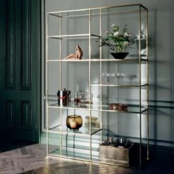 Bangle Dirty Rose Glass Decorative Bowl -Home Decor Sale CB2SP22 48A V1