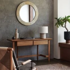 Clemente Footed Clay Indoor/Outdoor Planter Medium -Home Decor Sale CB2SP22 LF 12A hero