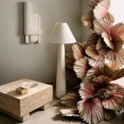 Brazilian White Concrete Wall Decor Panel I -Home Decor Sale CB2SP23 13A hero