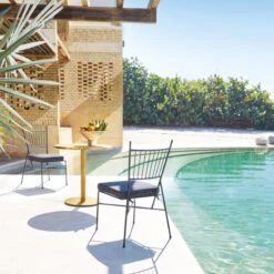 Dune Footed Sandstone Bowl -Home Decor Sale CB2SU22 16A v1 RET