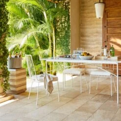 Reve Round Fluted White Marble Bowl -Home Decor Sale CB2SU23 14A V3 RET