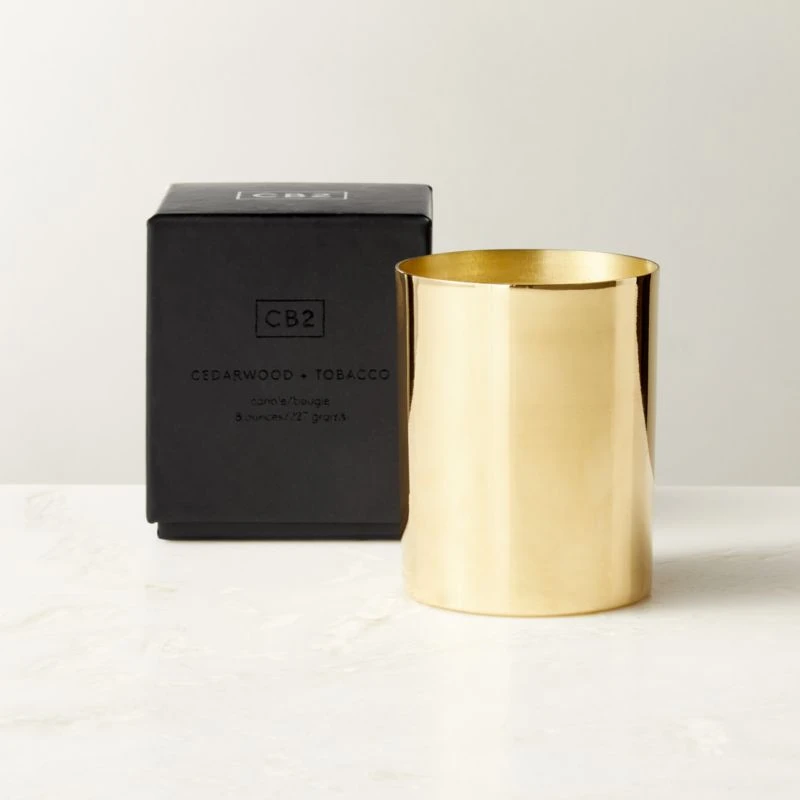 Cedarwood + Tobacco Scented Candle 4 Cedarwood + Tobacco Scented Candle - Image 2