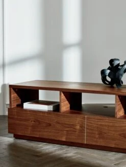 Black Aluminum Ribbon Table Sculpture 11 Black Aluminum Ribbon Table Sculpture -Home Decor Sale ChillWalnutWoodLargeMediaJN20