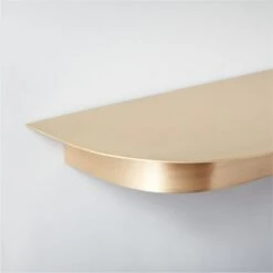 Collar Brass Wall Shelf Small 18" -Home Decor Sale CollarBrsWallLdgLrg30inAV3SHS21