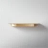 Collar Brass Wall Shelf Small 18"