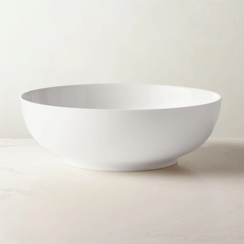 Contact White Serving Bowl 3 Contact White Serving Bowl