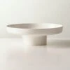 Contempri Footed White Serving Bowl 2 Contempri Footed White Serving Bowl -Home Decor Sale ContempriWhtFtdSrvngBwlSHS22