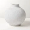 Coralie Round White Terracotta Vase -Home Decor Sale CoralieWhiteVaseSHF22