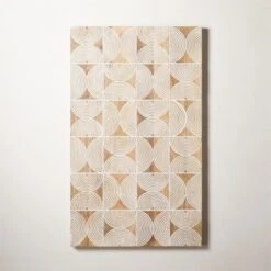 Cultivo Geometric Wood Wall Art