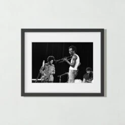 'Davis At Tanglewood' Photographic Print In Black Frame 17.75''x21.75''
