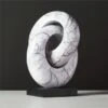 Don't Get It Twisted Marble Decorative Object -Home Decor Sale DontGetItTwistedMblObjSHF21