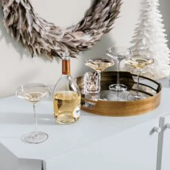 Betty Glass Tealight Candle Holder Set Of 6 -Home Decor Sale DontSpillYourMartiniGlassNV20 1x1