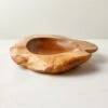Emmett Natural Teak Decorative Bowl Small 1 Emmett Natural Teak Decorative Bowl Small -Home Decor Sale EmmettTeakBowlSHF22