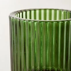 Ezra Green Glass Tealight Candle Holders Set Of 6 -Home Decor Sale EzraGreenTealightHolderAVSHF23