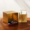 2-Piece Small Solid Brass Studio Storage Box Set -Home Decor Sale FSSolidBrsStdioStrgBoxS2SmSHF17