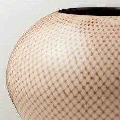 Fatalla White Terracotta Vase -Home Decor Sale FatallaEcruVaseAVSHF23