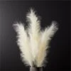 Faux Pampas Grass Ivory Stem 39" Set Of 3