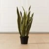 Faux Potted Snake Plant 3' -Home Decor Sale FauxSnakePlantSHF20
