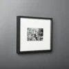 Gallery Soft Black Picture Frame With White Mat 4"x6" 1 Gallery Soft Black Picture Frame With White Mat 4"x6" -Home Decor Sale GalleryFrm4X6BlkWhtMtROF18
