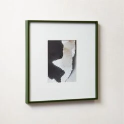 Gallery Green Picture Frame With White Mat 8"x10" 9 Gallery Green Picture Frame With White Mat 8"x10" -Home Decor Sale GalleryFrm8x10DarkGreenAVSHS22