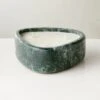 Green Marble Candle Bowl -Home Decor Sale GreenMrblCandleBowlSHS23