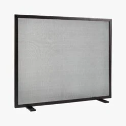 Gunmetal Fireplace Screen -Home Decor Sale GunmetalFireplaceScreen3QF19