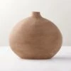 Haute Tan Ceramic Vase Short -Home Decor Sale HauteTanShortVaseSHS23
