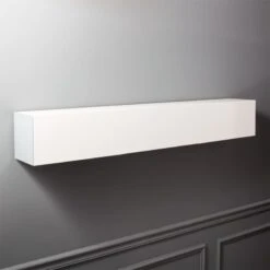 Hide N Seek Large White Storage Shelf
