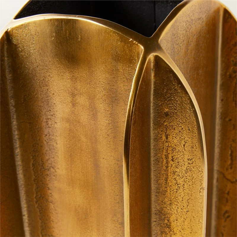 Hinge Bronze Cast Aluminum Vase 5 Hinge Bronze Cast Aluminum Vase - Image 3