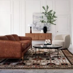 Via Large Travertine Knot 11 Via Large Travertine Knot -Home Decor Sale HoxtonSaddleLeatherSofaAG21 1x1